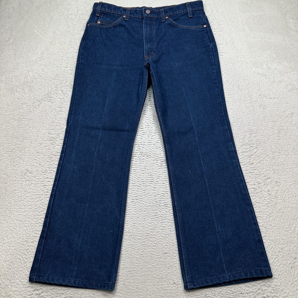 Vintage Levis Jeans Mens‎ 36x32 (FITS 36x29) Bootcut Orange Tab 0516 0914 USA